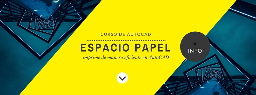 formacion curso de espacio papel de autocad