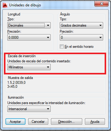 error escala de bloque AutoCAD