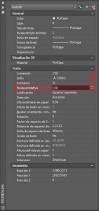 AutoCAD escala de objetos anotativos