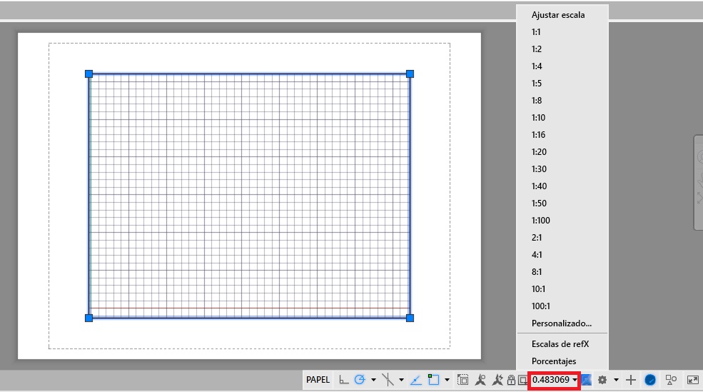 Escalas Objetos anotativos AutoCAD