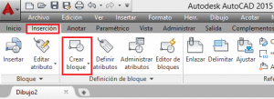 AutoCAD 2015 como crear bloques en AutoCAD