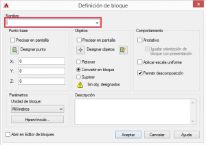AutoCAD 2015 como crear bloques en AutoCAD