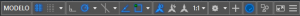 AutoCAD 2015 Barra de estado