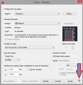 Como imprimir en AutoCAD. Espacio Modelo.