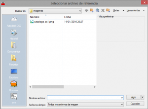 Insertar imagen en autocad 01