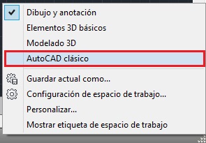 cambiar iconos autocad