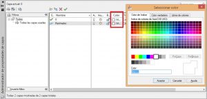Como crear una capa en AutoCAD cuadro de dialogo propiedades de capa nueva capa cambiar color