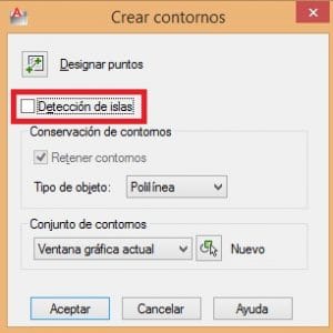 comando contorno para superficiar