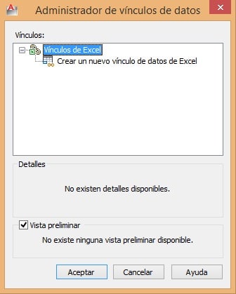 Vincular Excel y AutoCAD