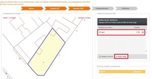 como validar edificio y piscina en catastro