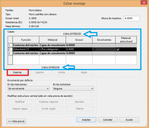 Como crear un muro arquitectonico en Revit