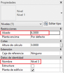 Crear y gestionar niveles en Revit