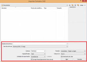 Insertar un dwg en Revit