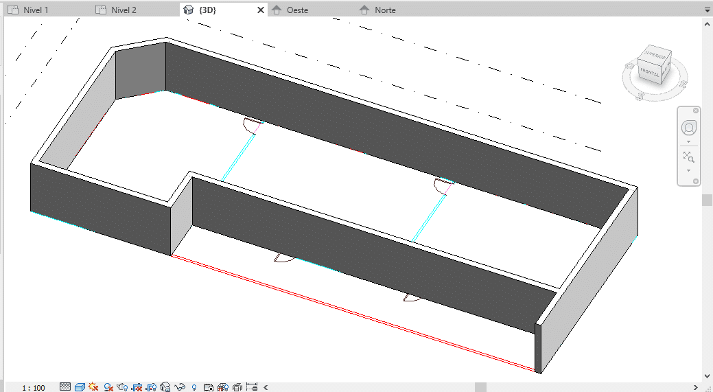 como crear un muro aquitectonico en revit