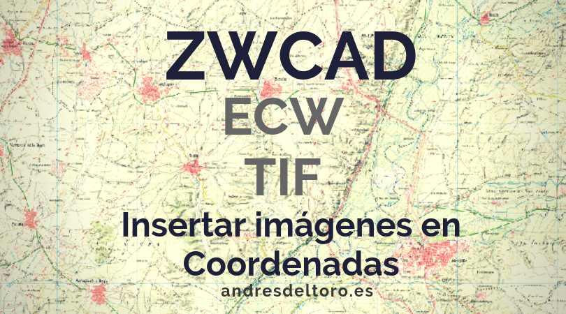 ZWCAD insertar imágenes en coordenadas