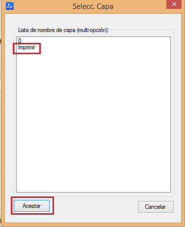 Imprimir en espacio modelo desde ZWCAD
