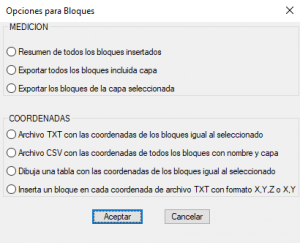 medicion bloques autocad coordenadas