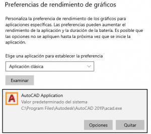 Configurar windows para trabajar con AutoCAD