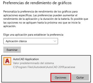 Configurar windows para trabajar con AutoCAD