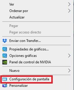 Configurar windows para trabajar con AutoCAD