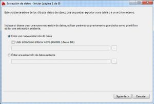 Extracción de atributos en AutoCAD