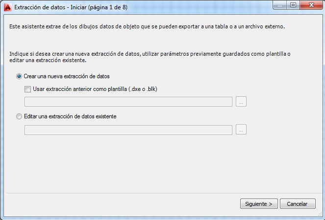 Extracción de atributos en AutoCAD