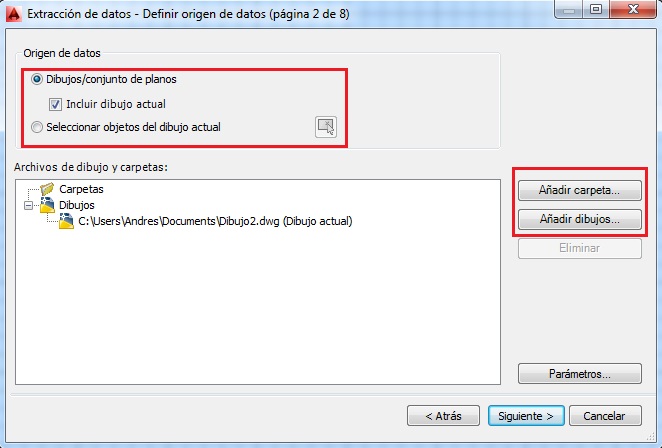 Extracción de atributos en AutoCAD