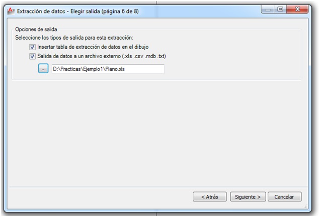 Extracción de atributos en AutoCAD